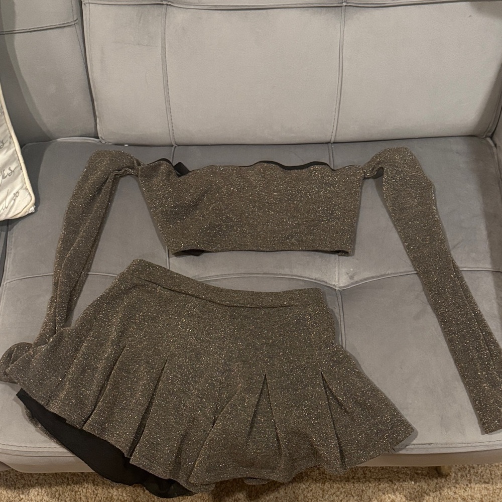 Sparkly Two-Piece Set
